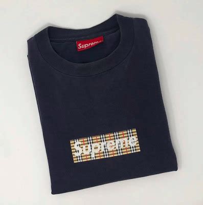 supreme burberry ebay